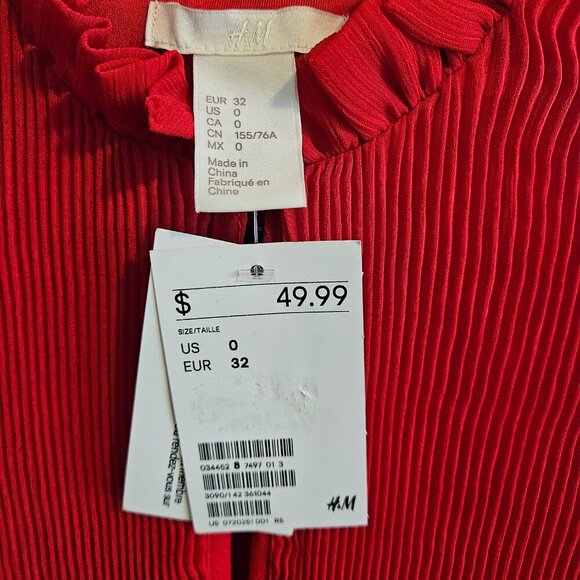 🔆50% OFF! H&M Red Dress - Picture 3 of 5